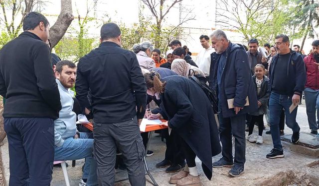 Diyarbakır’da Ekrem İmamoğlu için oy kullandılar