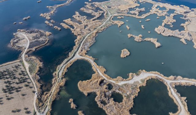 Fırat Nehri, uzaydan görüntülendi