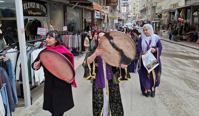 Diyarbakır Silvan’da erbaneli 8 Mart kutlaması