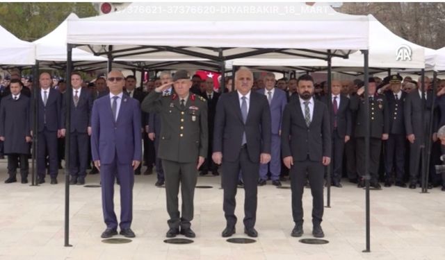 Diyarbakır ve bölgede Çanakkale Zaferi için törenler düzenlendi