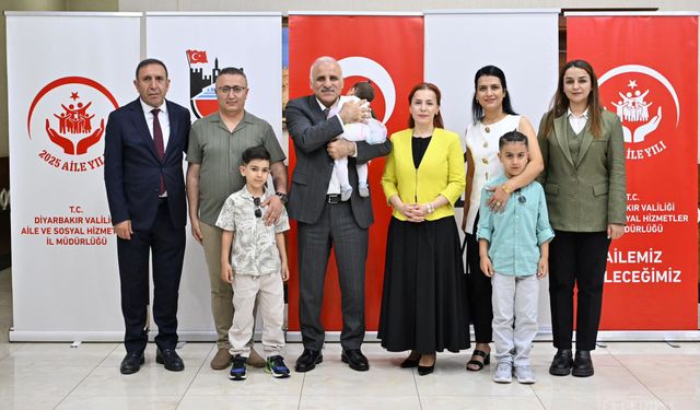 Diyarbakır Valiliği’nde yürek ısıtan buluşma