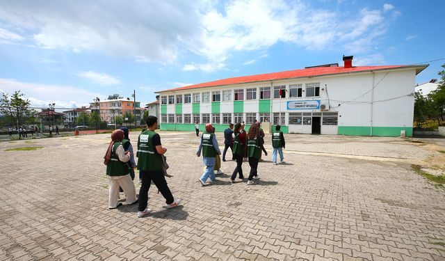Diyarbakır Lice'de 3 okulda “yeşil odalar” açıldı