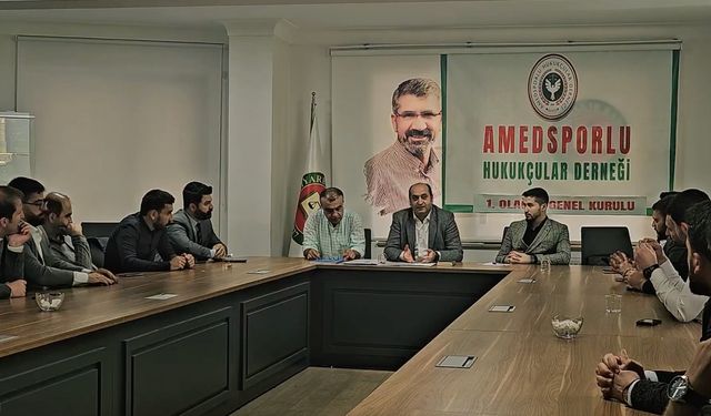 Amedsporlu Hukukçular Derneği'nin kongresi yapıldı