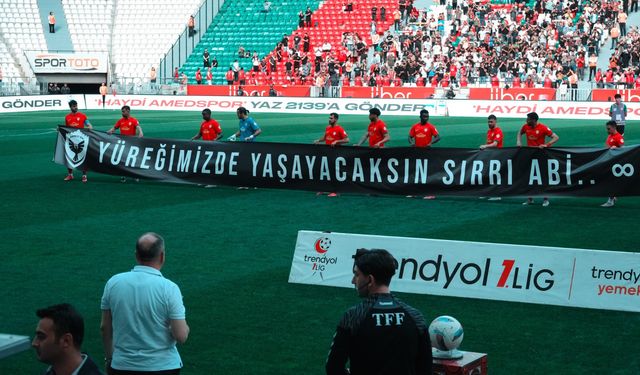 Amedspor’dan Sırrı Süreyya Önder'e: Yüreğimizdesin