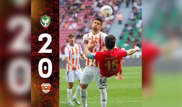 Amedspor ilk yarıda 2 attı, dünyaları kaçırdı