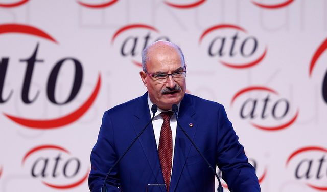 ATO Başkanı Baran: PKK'nın silah bırakması tarihi bir fırsattır