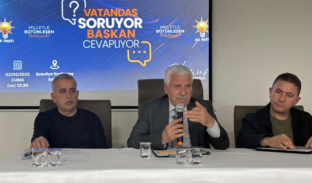 Diyarbakır’da AK Partili belediye başkanı halkın sorunlarını dinledi