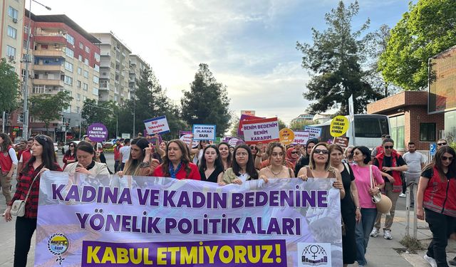Diyarbakır'da kadınlar şiddete karşı yürüdü