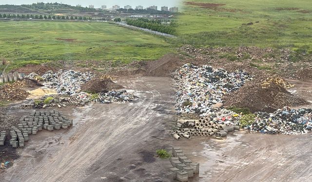 Diyarbakır’da çöp krizi!