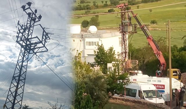 Diyarbakır'da ‘direk’ krizi, 200 hane elektriksiz
