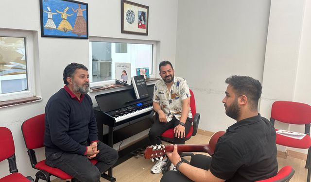 Diyarbakır’da müzikle hayata dokunuyorlar