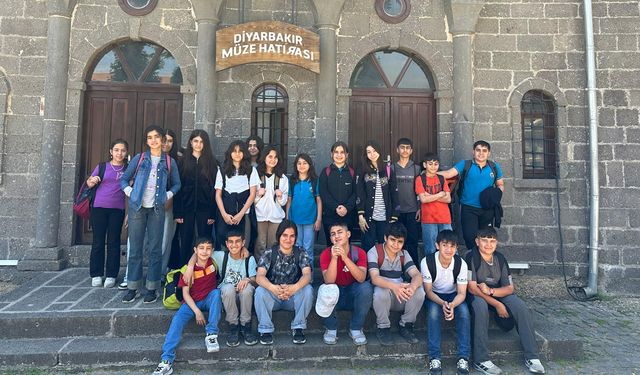 Diyarbakırlı çocuklar kültürel mirasla buluştu