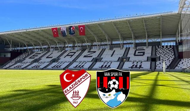 Elazığ-Vanspor maçı için önemli uyarı!
