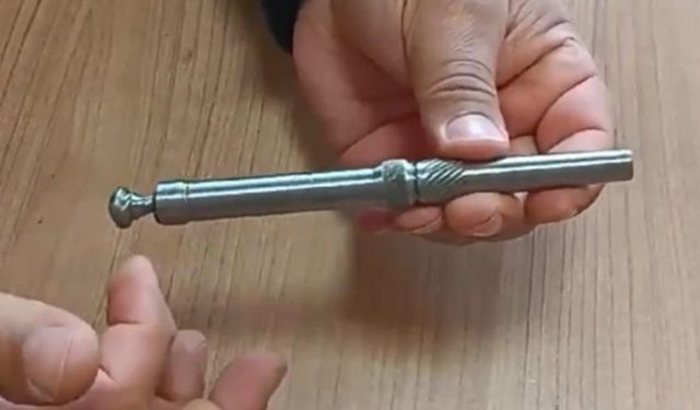 Suikast silahı 'Kalem Tabanca' ele geçirildi