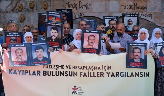 Kayıp yakınları Mehmet Şerif Avşar’ın faillerini sordu