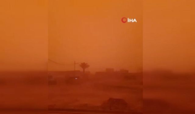 Irak'ta kum fırtınası nedeniyle 4 ölü, yüzlerce kişi tedavi altında