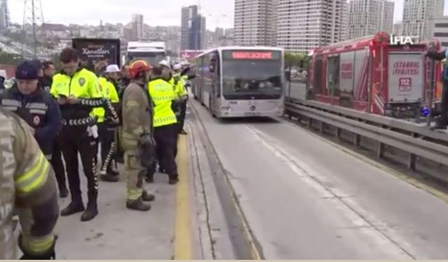 İstanbul’da metrobüs kazası: 1 ölü, 2’si ağır 20 yaralı