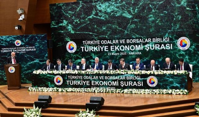 TOBB Türkiye Ekonomi Şurası yapıldı