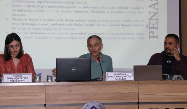 Hukukçular: “Kürtçe hukuk literatürünün oluşturulması gerekiyor”