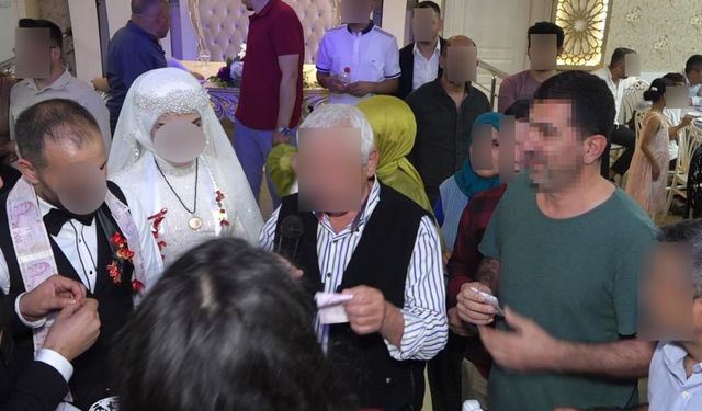 Düğün salonunda hırsızlık olayı pes dedirtti!