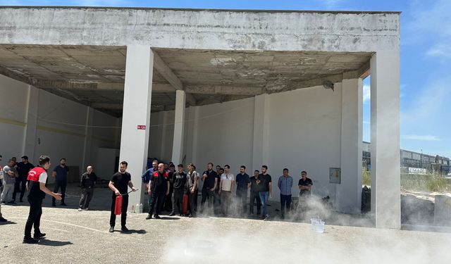 Diyarbakır’da yangın önleme eğitimi