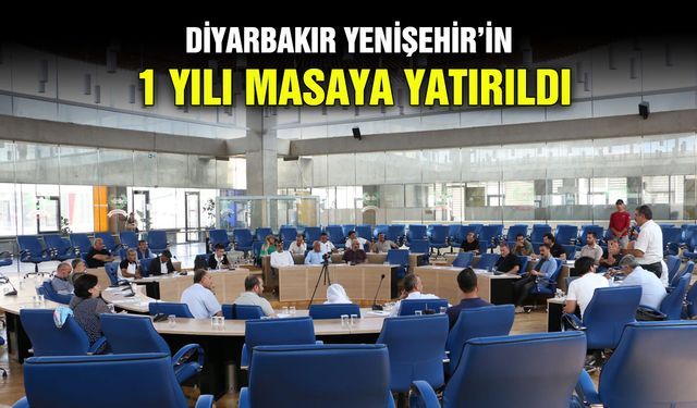 Diyarbakır Yenişehir’in 1 yılı masaya yatırıldı