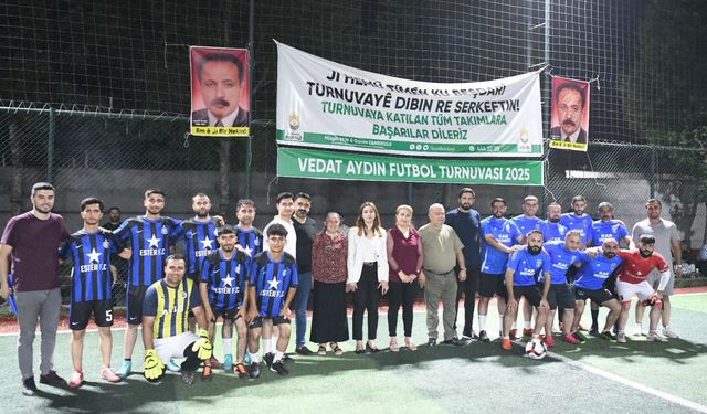 Diyarbakır Bismil'de turnuva heyecanı sürüyor