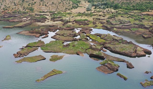 Adıyaman'ın "yüzen adaları" sabitlendi