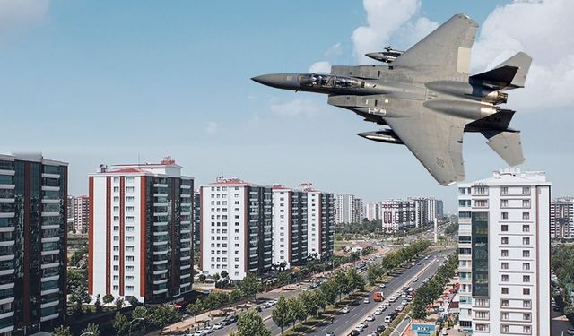 Diyarbakır’da bina sallayan jet, CİMER’e şikayet edildi