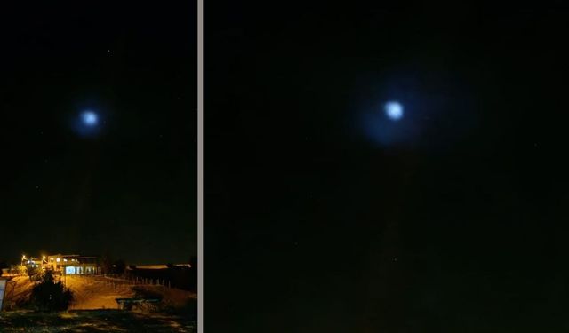 Diyarbakır’da gökyüzünde esrarengiz cisim!
