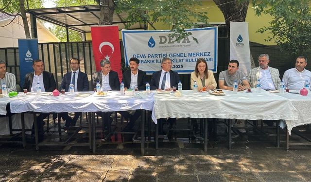 DEVA Partisi Genel Merkezi'nden Diyarbakır çıkarması