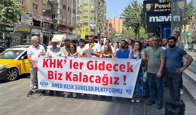 Diyarbakır KESK’ten ihraçlara tepki