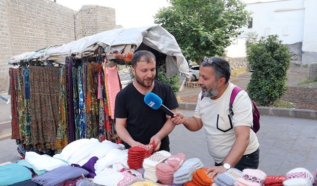Diyarbakır’da el emeği tezgahta