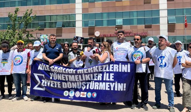 Diyarbakır’daki sağlık örgütlerinden Bakan’a çağrı