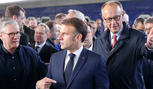 İngiltere, Fransa ve Almanya liderleri Ortadoğu gündemiyle görüştü
