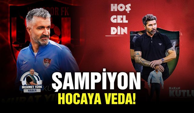 Şampiyon hocaya veda!