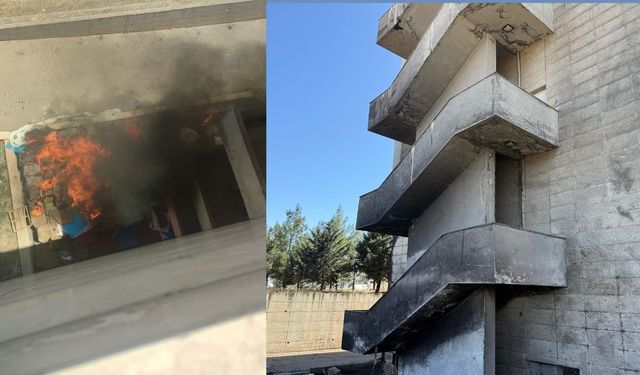 Diyarbakır Dicle Teknokent binasında yangın!