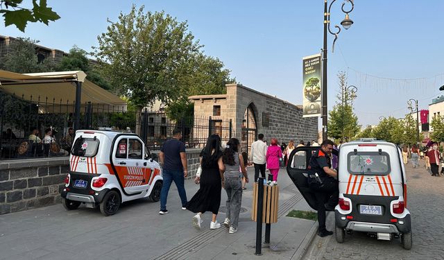 Diyarbakır sokaklarında turizm denetimi