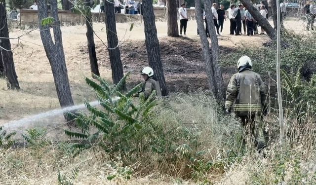 Hastanede yangın paniği