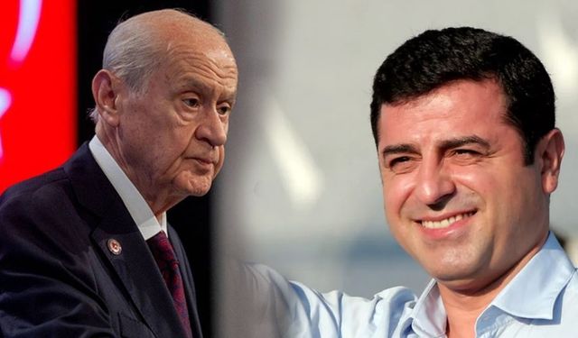 Bahçeli'den Demirtaş'a teşekkür telefonu