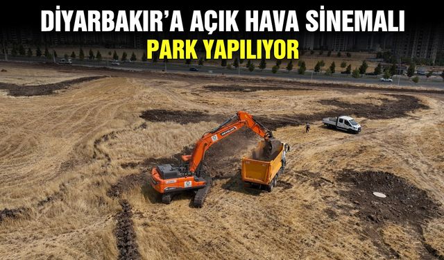 Diyarbakır’a açık hava sinemalı park yapılıyor