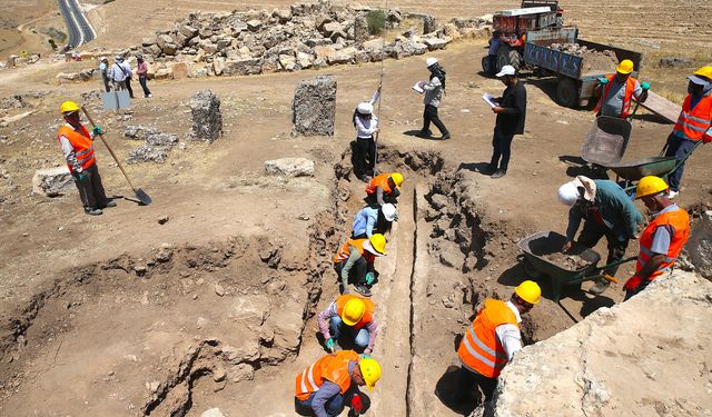 Diyarbakır’ın Zerzevan Kalesi’nde 1800 yıllık sistem bulundu