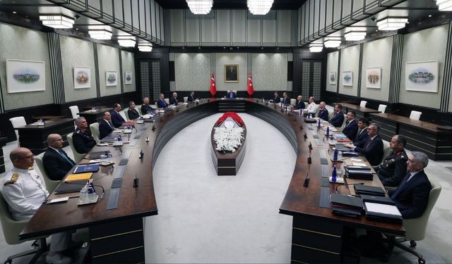 MGK'nın 6 maddelik bildirisinde "Süreç" ve "Suriye" vurgusu!
