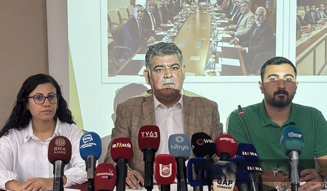 Şanlıurfa Barosundan süreç açıklaması