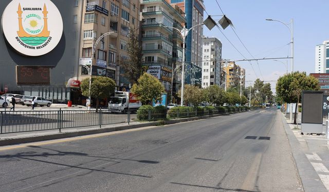 Şanlıurfa'da termometreler 55 dereceyi gösterdi