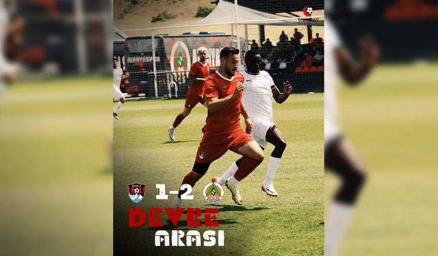 Vanspor, Alanyaspor karşısında ilk yarıda mağlup