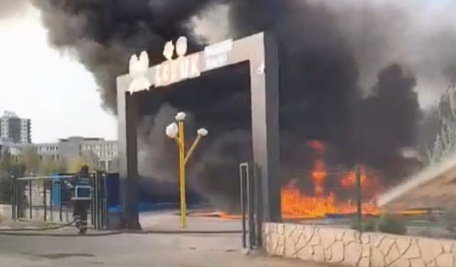 Diyarbakır’da parkta çıkan yangın kontrol altına alındı