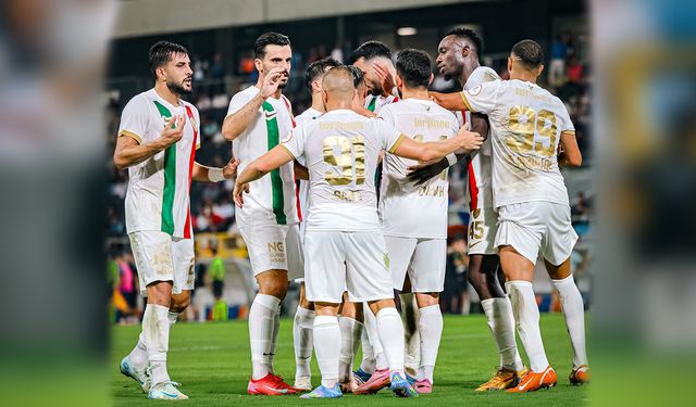 Amedspor ilk yarıda üçledi. 3-1