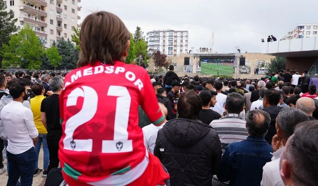 Diyarbakır Bismil’de belediyeden Amedspor taraftarına büyük jest