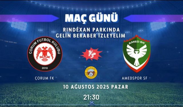 Amedspor maçı için belediyeden karar: Dev ekran kuruluyor